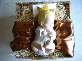 Christkind in der Krippe Unikat das gibt`s nur einmal